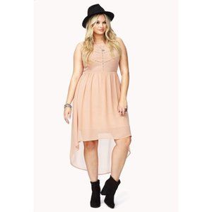 Forever 21 + Pink Summer Nights High-Low Dress